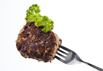 Friakdelle auf Gabel