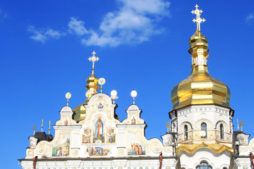 Fototapeta na wymiar Kiev - Pechersk Lavra. Shrine of Ukraine.
