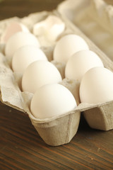 White eggs