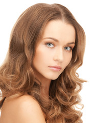 Naklejka premium beautiful woman