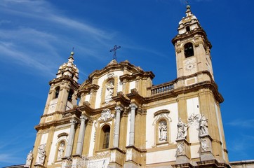 Fototapeta na wymiar Kościół Saint Dominique (Palermo)