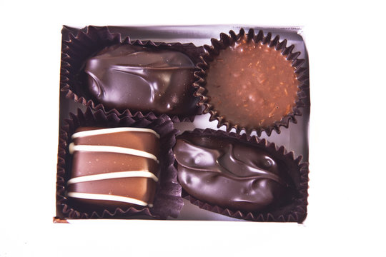 Mini Gift Box Of Fancy Chocolates