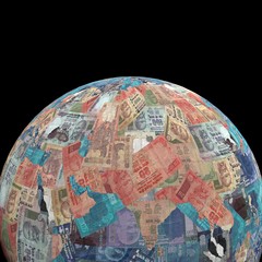 Earth Rupees sphere illustration