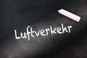Obraz premium Luftverkehr