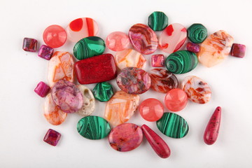 Collection of gemstones