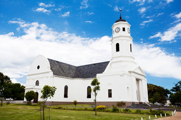 Fototapeta na wymiar stary budynek kościoła w George, Republika Południowej Afryki