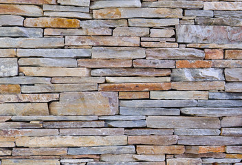 pattern of stone wall
