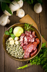 erbsensuppe  zutaten