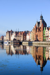 Gdansk Old City in Poland