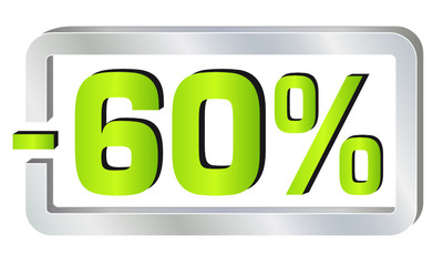 Rabatt - 60 %