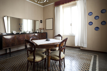 interior old diningroom