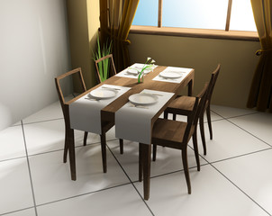 modern cafe