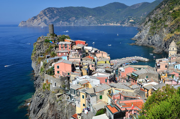 Naklejka premium Vernazza, Cinque Terre