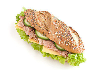 sandwich with tuna