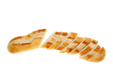 Sliced baguette