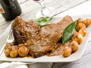 braised meat with  onions