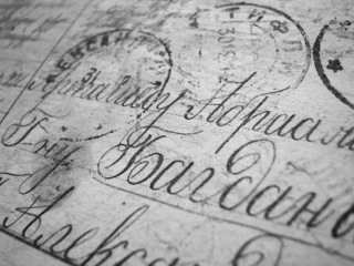 Obraz premium Vintage postcard