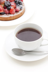 ケーキとコーヒー