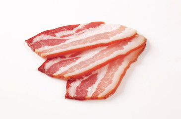 Cured bacon
