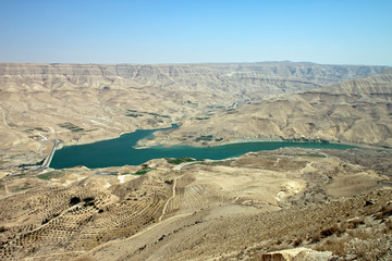 Dam in the desert