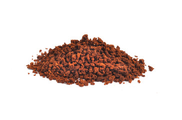 Pile of Coffe Powder