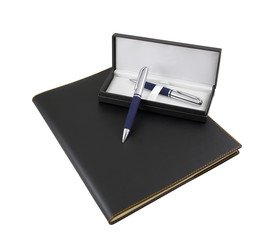 Luxury organizer, pen and pencil in a gift box