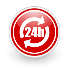 24h service 3d icon