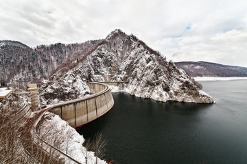 Obraz premium Barrage lake Vidraru