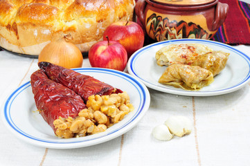 Traditional lenten fare from the Balkans