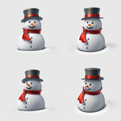 Cute snowman.