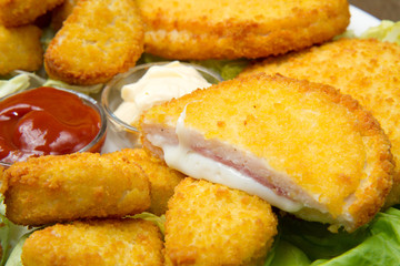 crocchette di pollo e