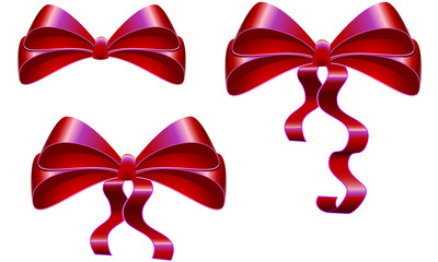 Red Ribbons or Bows