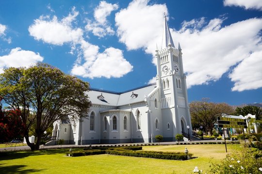 landmark church building in Robertson, South Africa