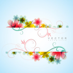 stylish flower background