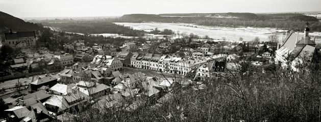 Obrazy na Plexi  Panorama of Kazimierz Dolny