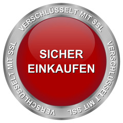 Button Sicher Einkaufen