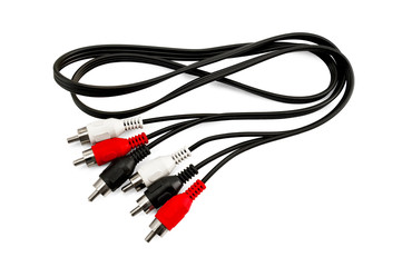 Connecting wires with colored connectors