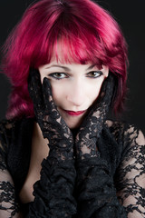 young redhead seductive girl