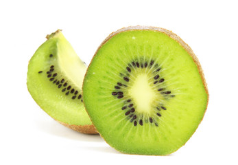 Kiwi. Isolated on white background.