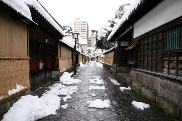 Naga-machi Buke Yashiki District of Kanazawa Japan