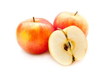 three apples