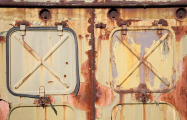 detail from old army lory