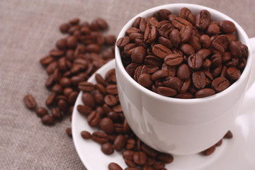 morning cup of coffee