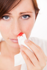 blood nose