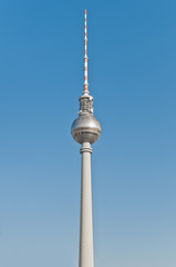 Obraz premium Fernsehturm in Berlin, Germany