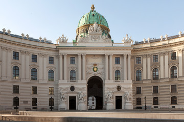 Obraz premium Michaelerplatz Wien