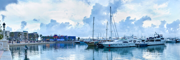 Tarde en el puerto de Alicante