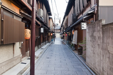 Fototapeta na wymiar Gion district, Japonia
