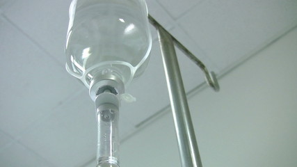 IV Drip close up