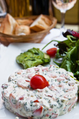 Fresh seafood salad
